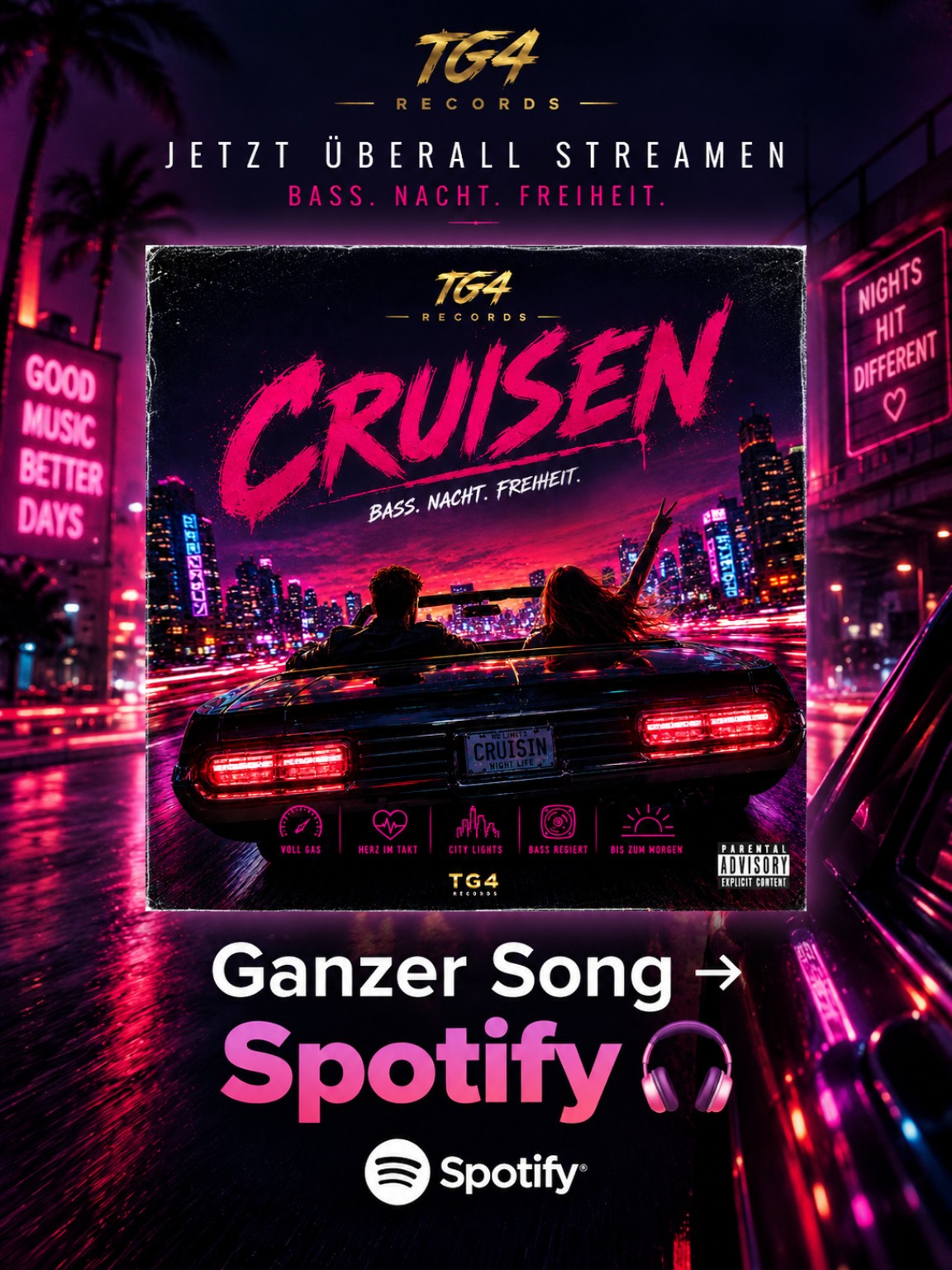 CRUISEN – TG4 Records Cover